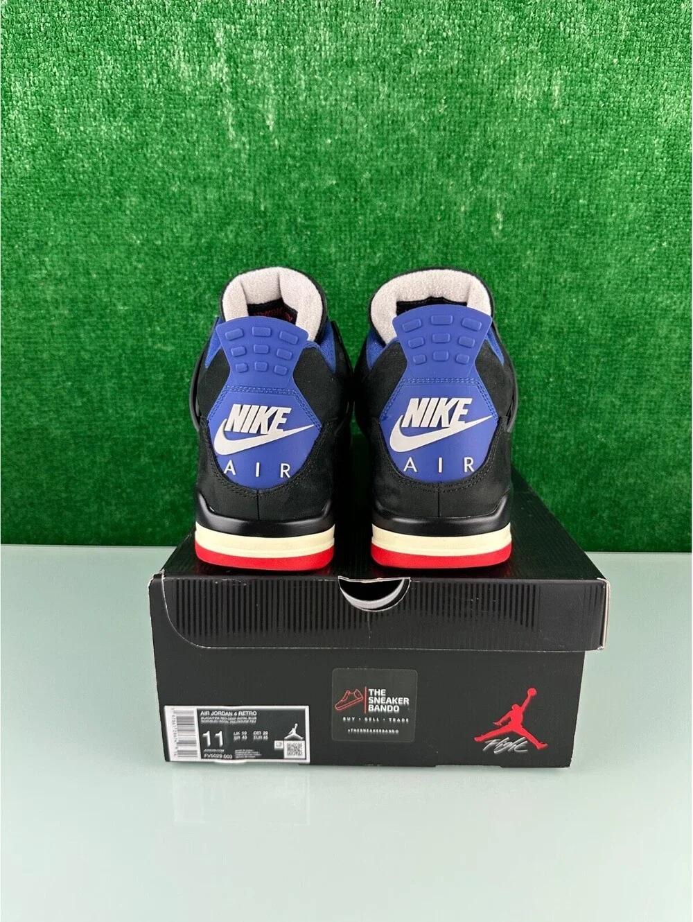 Size 11 - Air Jordan 4 Retro Rare Air - White Lettering
